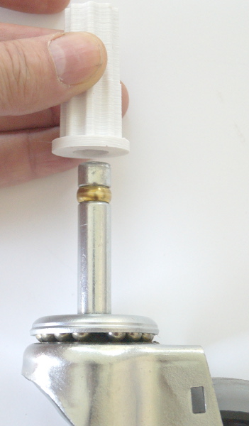 Wheelchair Caster Adapter