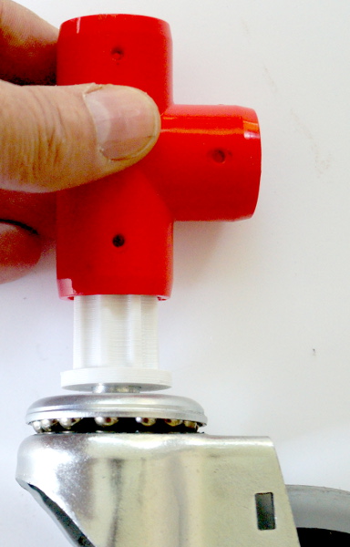 Wheelchair Caster Adapter