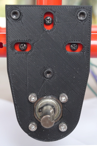 Wheelchair Motor Bracket Front View